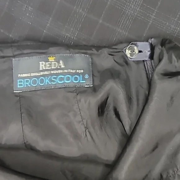 BROOKS BROTHERS Brookscool 100% Merino Wool Italy Portugal Knee Pencil  Plaid - Picture 6 of 9